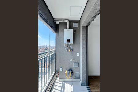 Varanda da Sala de apartamento para alugar com 1 quarto, 30m² em Quarta Parada, São Paulo