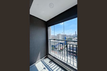 Varanda da Sala de apartamento para alugar com 1 quarto, 30m² em Quarta Parada, São Paulo