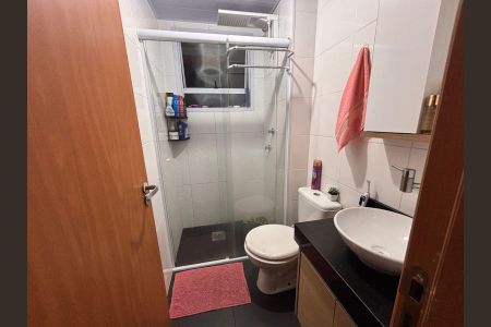 Banheiro de apartamento à venda com 2 quartos, 40m² em Jardim Esmeraldina, Campinas