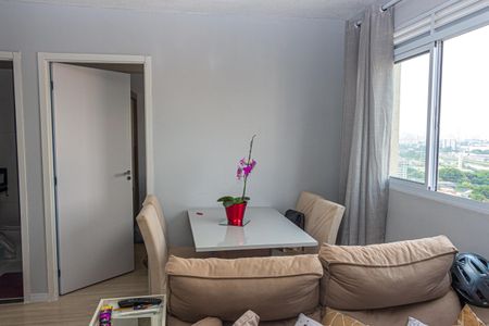 Sala de apartamento para alugar com 1 quarto, 36m² em Veleiros, São Paulo