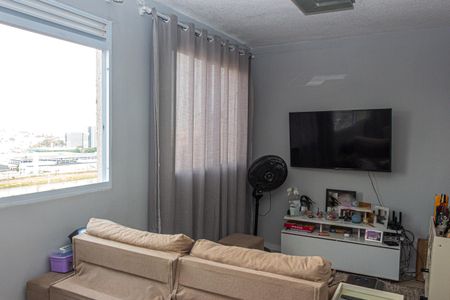 Sala de apartamento para alugar com 1 quarto, 36m² em Veleiros, São Paulo