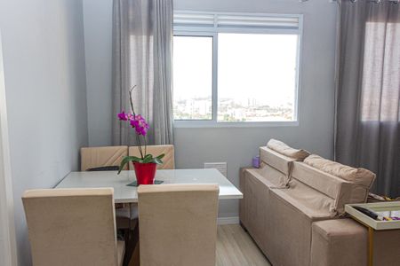 Sala de apartamento para alugar com 1 quarto, 36m² em Veleiros, São Paulo