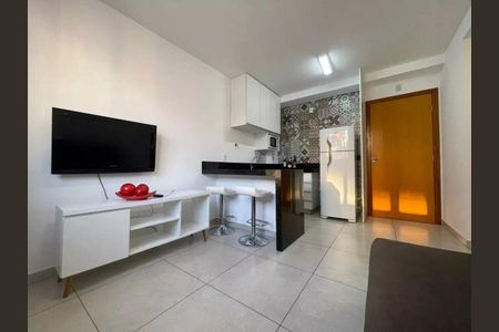 Sala de apartamento para alugar com 1 quarto, 66m² em Ouro Preto, Belo Horizonte