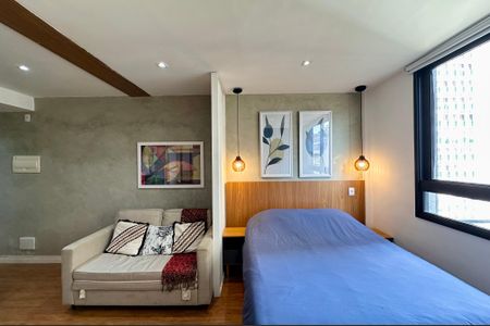Apartamento para alugar com 28m², 1 quarto e sem vagaSala/Quarto