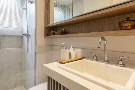 Apartamento à venda com 65m², 2 quartos e 1 vagaBanheiro da Suíte