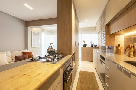 Apartamento à venda com 65m², 2 quartos e 1 vagaCozinha 