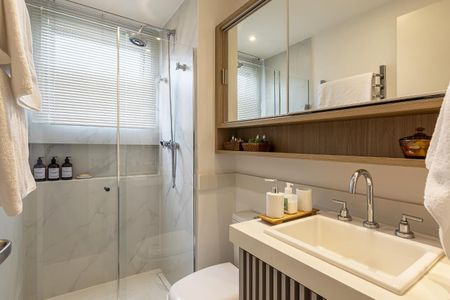 Apartamento à venda com 65m², 2 quartos e 1 vagaBanheiro da Suíte