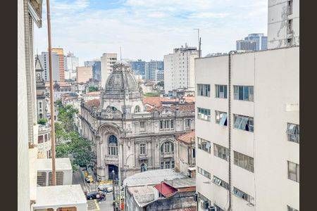 Sala vista de apartamento à venda com 2 quartos, 60m² em Lapa, Rio de Janeiro
