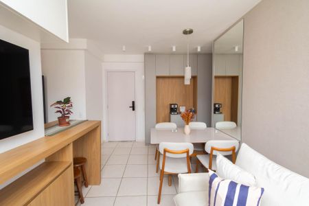 Sala de apartamento para alugar com 2 quartos, 50m² em Jk, Contagem