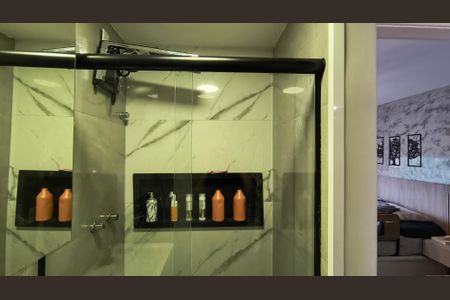 Casa de condomínio para alugar com 65m², 2 quartos e 1 vagaBanheiro