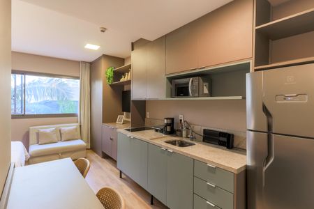 Studio para alugar com 33m², 1 quarto e sem vaga Studio para alugar com 33m², 1 quarto e sem vagaCozinha