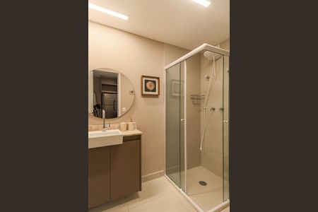 Studio para alugar com 33m², 1 quarto e sem vaga Studio para alugar com 33m², 1 quarto e sem vagaBanheiro