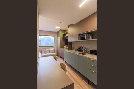 Studio para alugar com 33m², 1 quarto e sem vaga Studio para alugar com 33m², 1 quarto e sem vagaCozinha