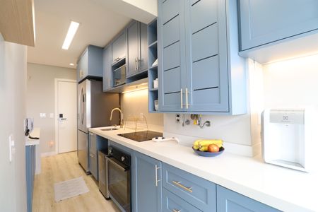 Apartamento à venda com 62m², 2 quartos e 1 vagaCozinha e Área de Serviço