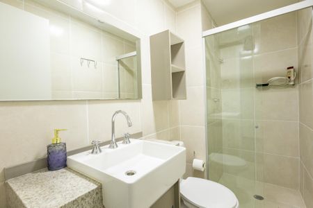 Apartamento à venda com 24m², 1 quarto e sem vaga Apartamento à venda com 24m², 1 quarto e sem vagaBanheiro Social