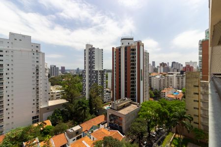 Vista da Varanda de apartamento para alugar com 2 quartos, 82m² em Pinheiros, São Paulo