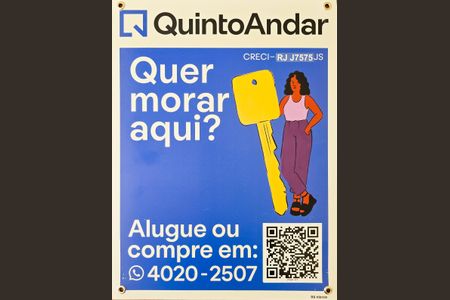 Apartamento para alugar com 55m², 1 quarto e 1 vagaPlaca 