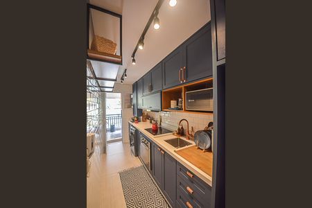 Apartamento à venda com 98m², 3 quartos e 2 vagasCozinha e Área de Serviço