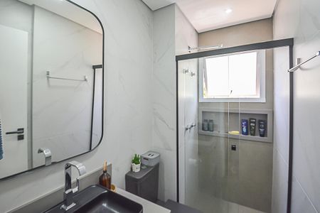 Apartamento à venda com 98m², 3 quartos e 2 vagasBanheiro da Suíte