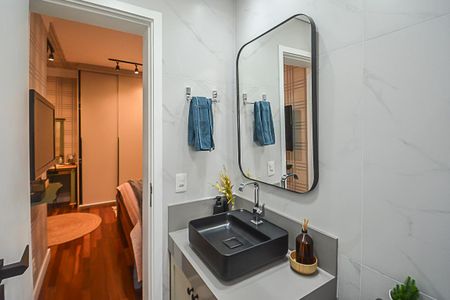 Apartamento à venda com 98m², 3 quartos e 2 vagasBanheiro da Suíte