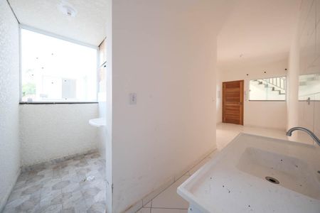 Sala/Cozinha de apartamento à venda com 2 quartos, 40m² em Jardim Coimbra, São Paulo