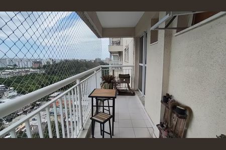 Varanda de apartamento à venda com 2 quartos, 62m² em Curicica, Rio de Janeiro