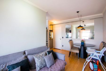 Sala de apartamento à venda com 3 quartos, 60m² em Vila Pires, Santo André