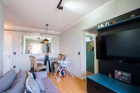 Sala de apartamento à venda com 3 quartos, 60m² em Vila Pires, Santo André