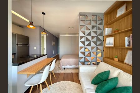 Studio à venda com 34m², 0 quarto e 1 vaga Studio à venda com 34m², 0 quarto e 1 vagaSala