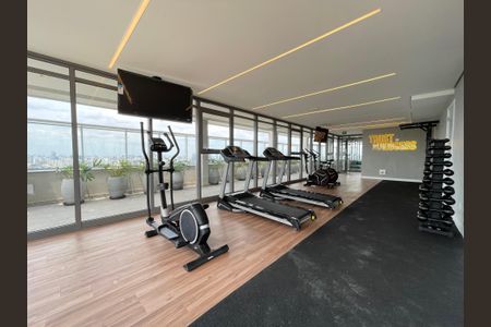 Studio para alugar com 32m², 1 quarto e 1 vaga Studio para alugar com 32m², 1 quarto e 1 vagaÁrea comum - Academia