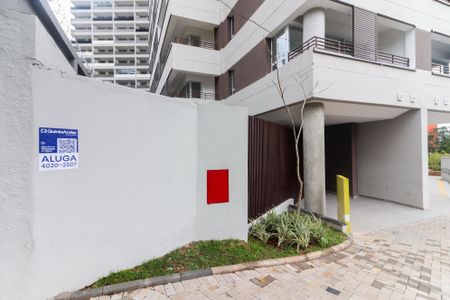 Studio para alugar com 32m², 1 quarto e 1 vaga Studio para alugar com 32m², 1 quarto e 1 vagaFachada