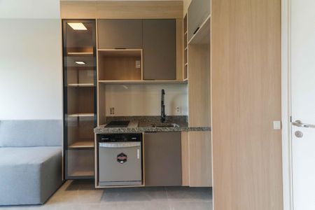 Studio para alugar com 32m², 1 quarto e 1 vaga Studio para alugar com 32m², 1 quarto e 1 vagaCozinha