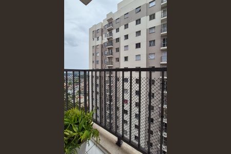 Varanda da Sala de apartamento à venda com 2 quartos, 44m² em Bairro dos Casa, São Bernardo do Campo