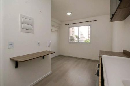 Cozinha de kitnet/studio à venda com 1 quarto, 17m² em Vila Mangalot, São Paulo