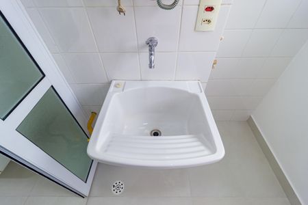 Apartamento à venda com 55m², 2 quartos e 1 vagaDetalhe - Área de Serviço