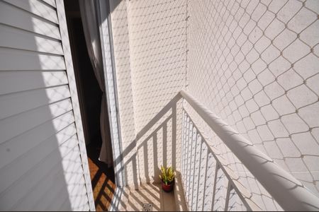 Sacada do Quarto Suíte de apartamento à venda com 2 quartos, 66m² em Vila Nivi, São Paulo