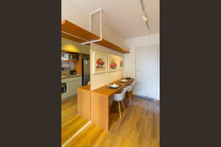 Studio de kitnet/studio para alugar com 1 quarto, 27m² em Jardim das Acacias, São Paulo