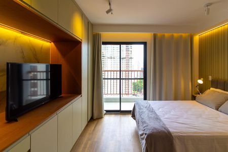 Studio de kitnet/studio para alugar com 1 quarto, 27m² em Jardim das Acacias, São Paulo