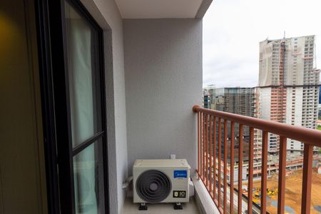 Studio para alugar com 27m², 1 quarto e sem vagaVaranda