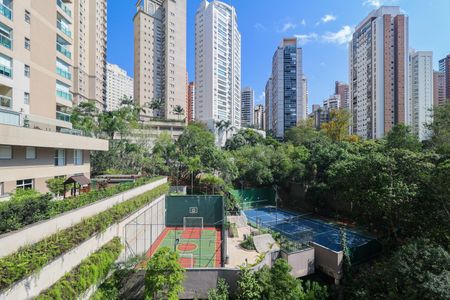 Vista da Varanda  de apartamento à venda com 1 quarto, 70m² em Jardim Fonte do Morumbi, São Paulo
