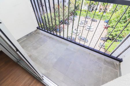 Varanda da Sala de apartamento para alugar com 2 quartos, 52m² em Parada Xv de Novembro, São Paulo
