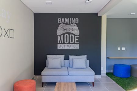 Apartamento para alugar com 32m², 1 quarto e sem vaga Apartamento para alugar com 32m², 1 quarto e sem vagaÁrea Comum - Salão de Jogos