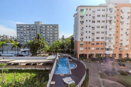 Vista Sala de apartamento à venda com 3 quartos, 86m² em Tristeza, Porto Alegre