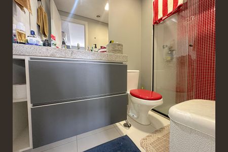 Apartamento à venda com 61m², 2 quartos e 1 vagaBanheiro da Suíte
