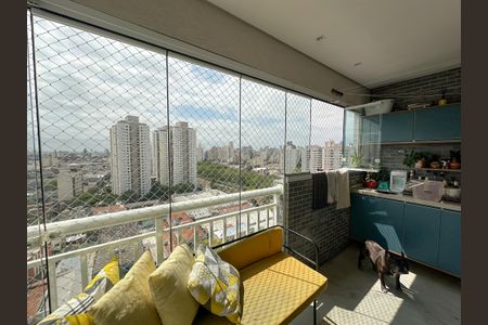 Varanda de apartamento à venda com 2 quartos, 61m² em Barra Funda, São Paulo