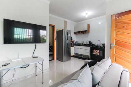 Sala de apartamento à venda com 1 quarto, 40m² em Parque Guarani, São Paulo
