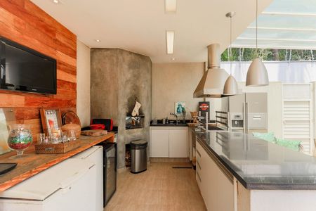 Área externa/Espaço Gourmet de casa à venda com 4 quartos, 600m² em Brooklin, São Paulo