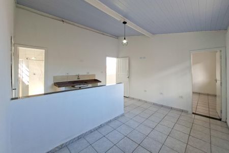 Sala de casa para alugar com 1 quarto, 80m² em Vilamar, Praia Grande