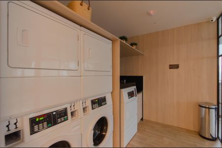 Studio à venda com 25m², 1 quarto e sem vaga Studio à venda com 25m², 1 quarto e sem vagaÁrea comum - Lavanderia