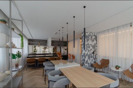 Studio à venda com 25m², 1 quarto e sem vaga Studio à venda com 25m², 1 quarto e sem vagaÁrea comum - Salão de festas